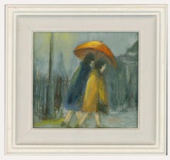 Jean Sandham - Contemporary Oil, A Rainy Day