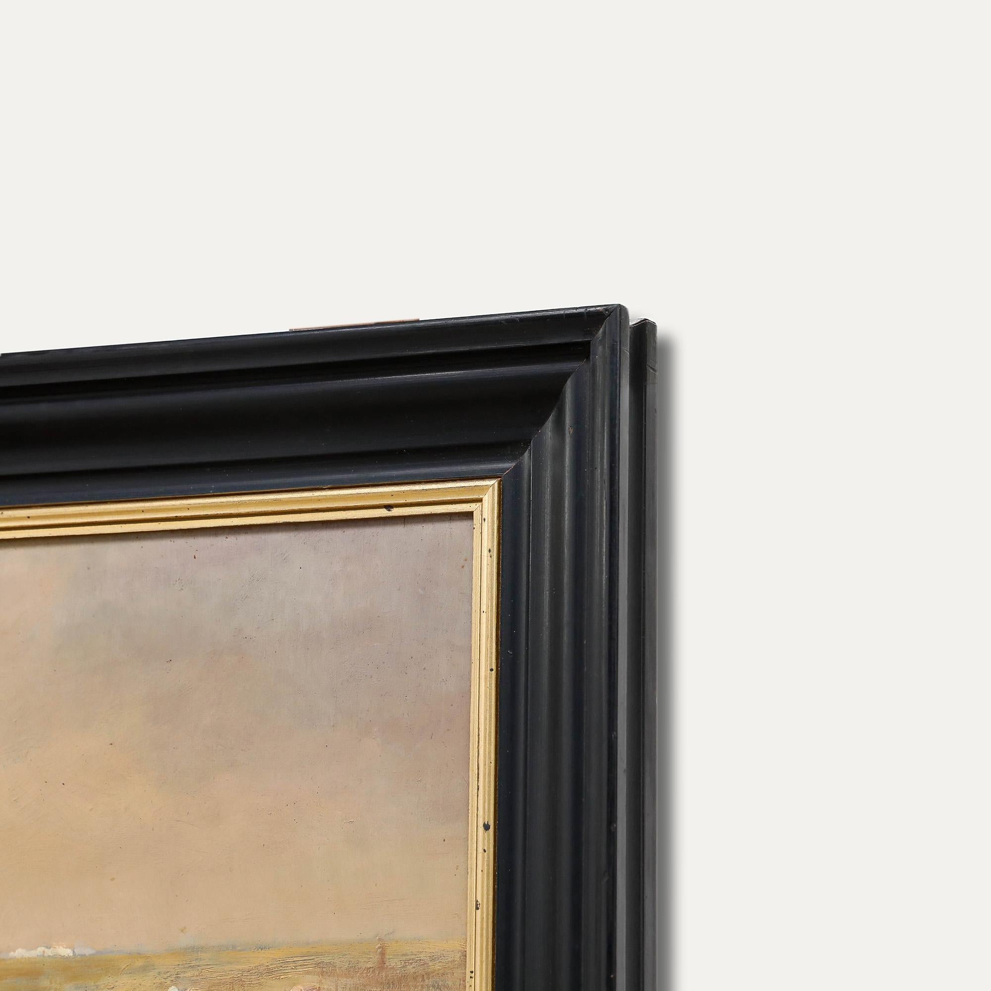 Jeronimo Muniz (b. 1938) - 20th Century Oil, A Moment in the Desert For Sale 1