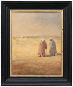 Jeronimo Muniz (b. 1938) - 20th Century Oil, A Moment in the Desert