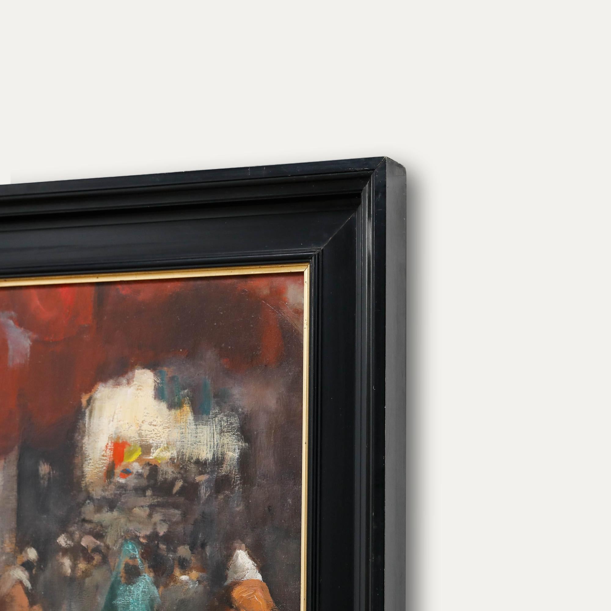 Jeronimo Muniz (b. 1938) - Framed 20th Century Oil, A Day at the Market For Sale 1