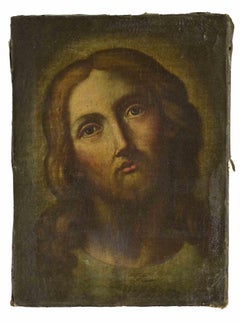 Jesucristo - Pintura al óleo - Finales del siglo XIX