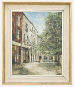 Vintage Jill Watson - 20th Century Oil, The Pantiles, Tunbridge Wells