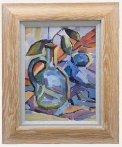Joan Sawdon Smith  - Contemporary Oil, Blue Bottle