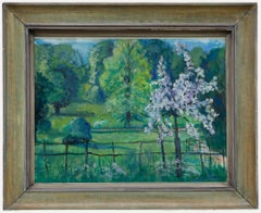 Joan Souter-Robertson (1903-1994) - Framed Oil, The Old Elm, Biddesden