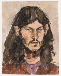 Joanne Thomson (1935-2024) - 20th Century Oil, Portrait of a Young Man