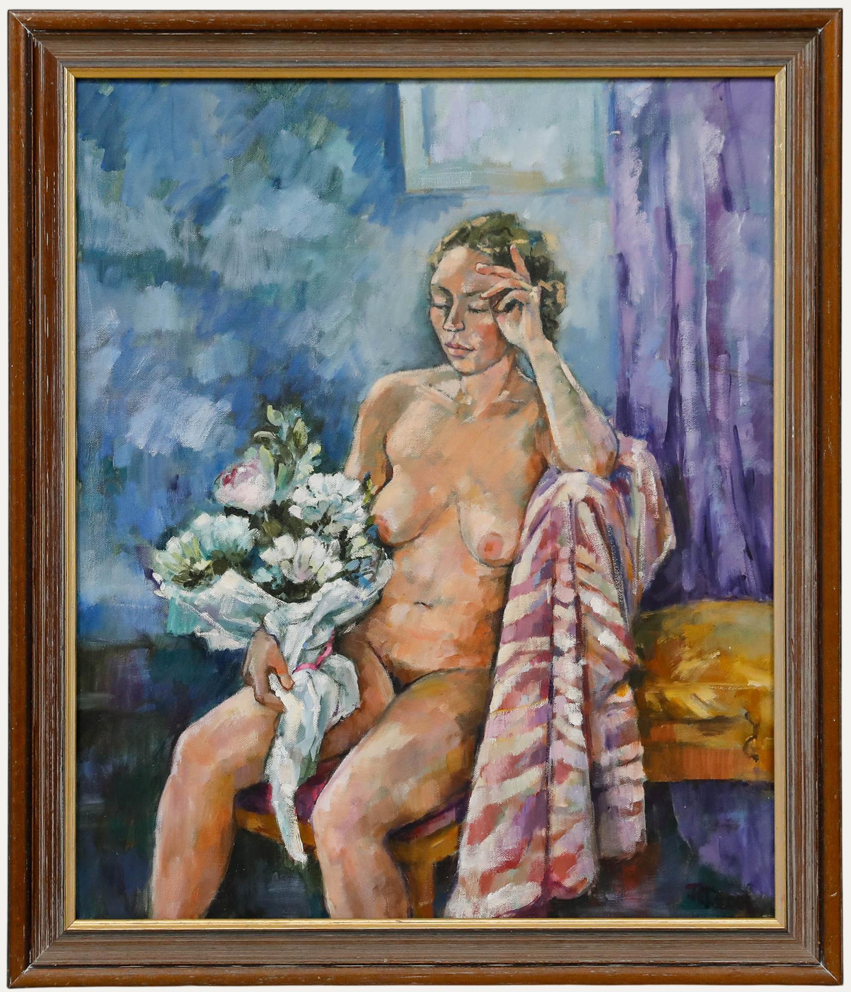 Joann Thomson (1935-2024) - Huile contemporaine, Jessie