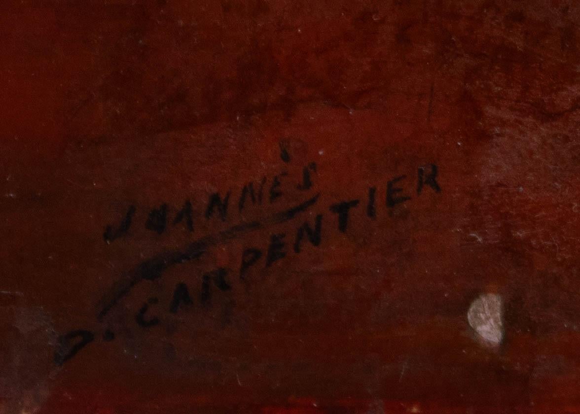 Joann D. A. Carpentier - Olio di fine Ottocento, L'ammiratore segreto 1