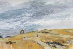 John Bruce Hurn (b.1926) - 20th Century Oil, Church at Little Ringstead