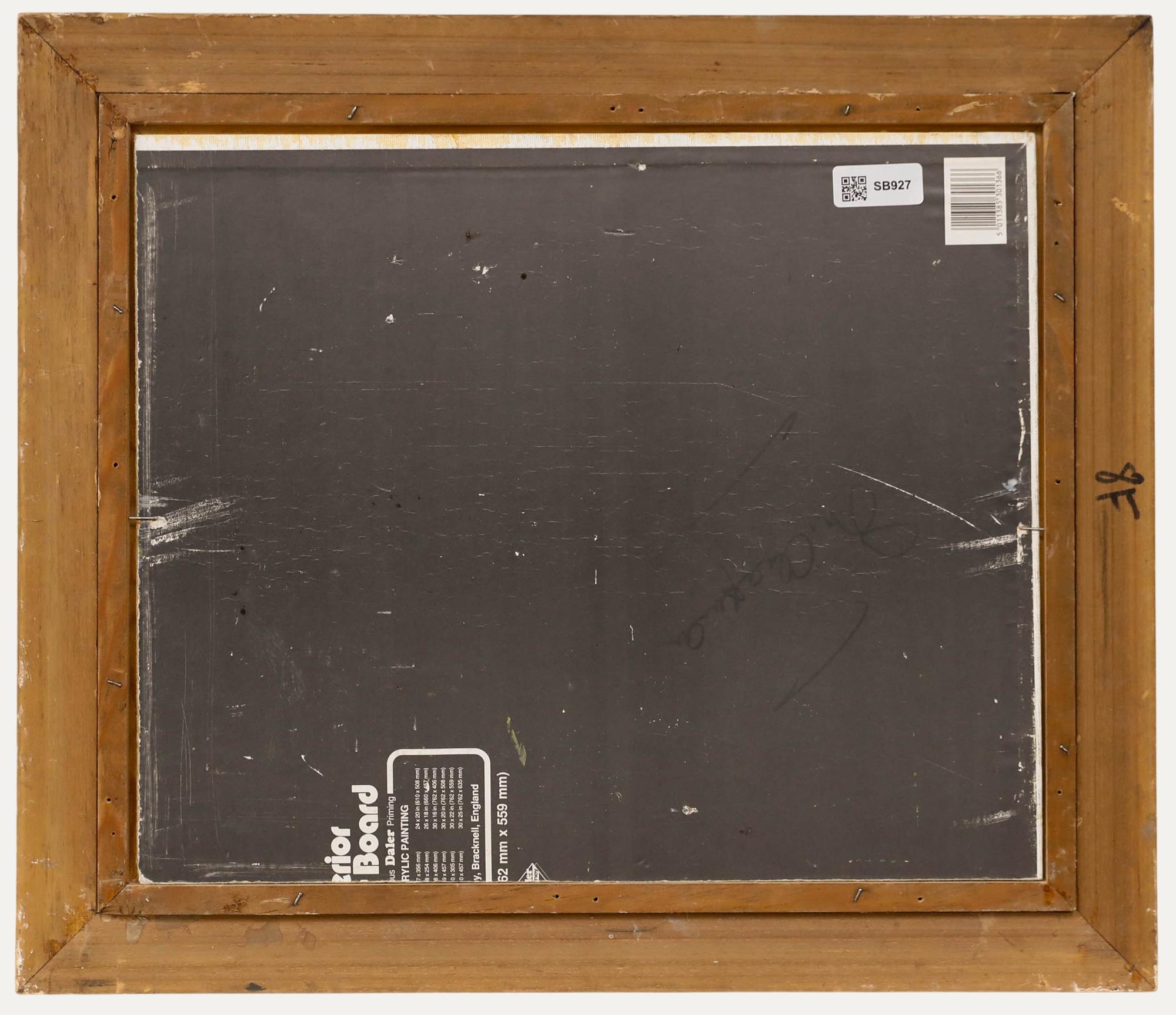 John Chapman - Gerahmtes zeitgenössisches Öl, Orleans Road, Twickenham (Braun), Landscape Painting, von Unknown