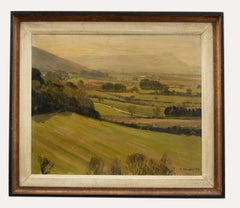 John Deller - Framed Mid 20th Century Oil, The Dales
