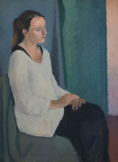 John Fattorini - Framed 20th Century Oil, Helen