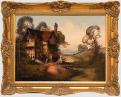 John Horsewell  - Contemporary Oil, By the Cottage