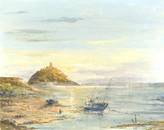 John Parris – Ölgemälde des 20. Jahrhunderts, Ansicht des Michael's Mount