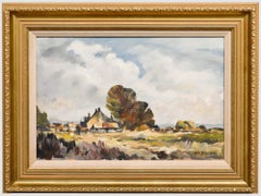 John Snelling FRSA (b.1914)  - 20th Century Oil, Farm in Norfolk
