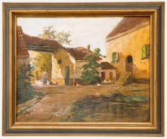 Joseph Gabriel - Gerahmtes Öl aus dem frühen 20. Jahrhundert, Morgengabe