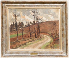 Joseph Stany Gauthier (1883-1969) - Anfang des 20. Jahrhunderts Öl, Januar-Landschaft
