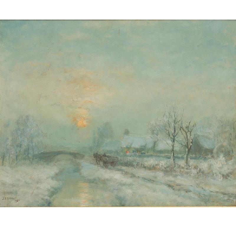Landscape Painting di John Falconar Slater - Viaggio verso casa