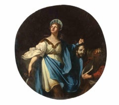 Judith Holding Holofernes' Head -  Oil Painting - 17th Century