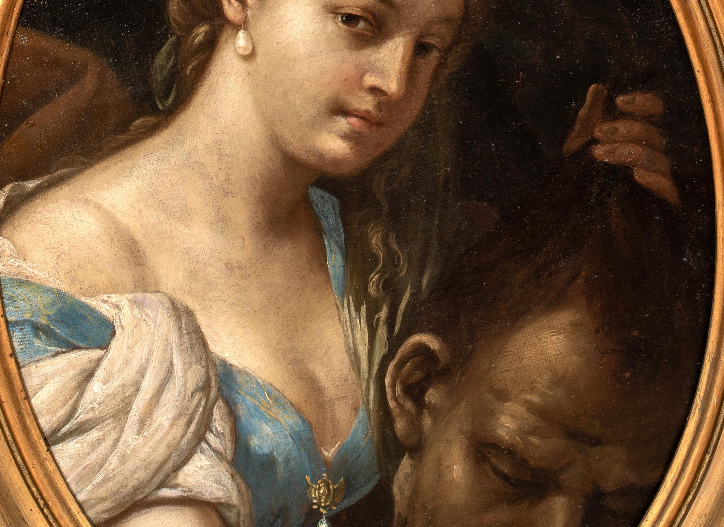 Giuditta con la testa di Oloferne, XVII secolo  CARLO MARATTA (1625-1713) in vendita 2