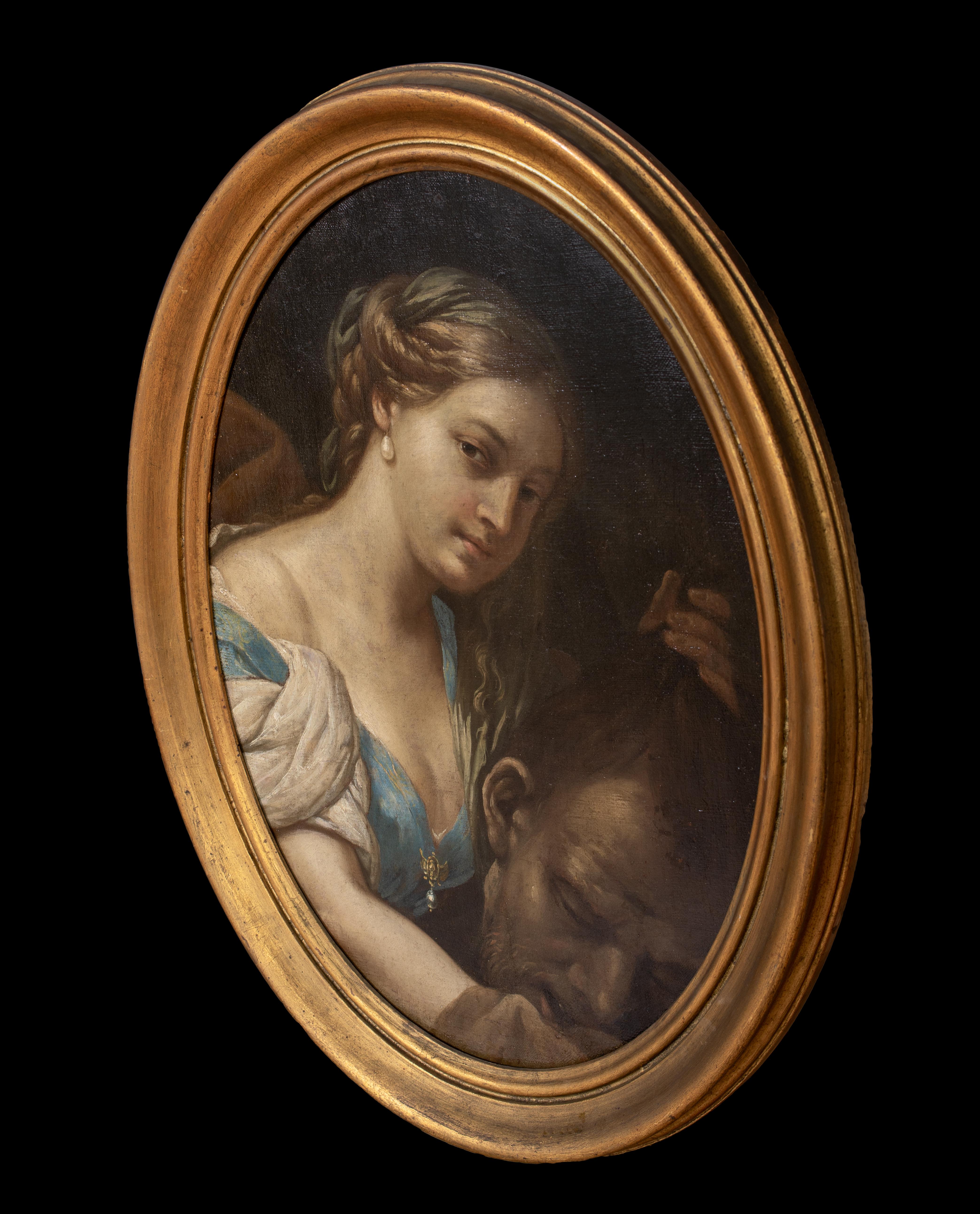 Giuditta con la testa di Oloferne, XVII secolo  CARLO MARATTA (1625-1713) in vendita 4