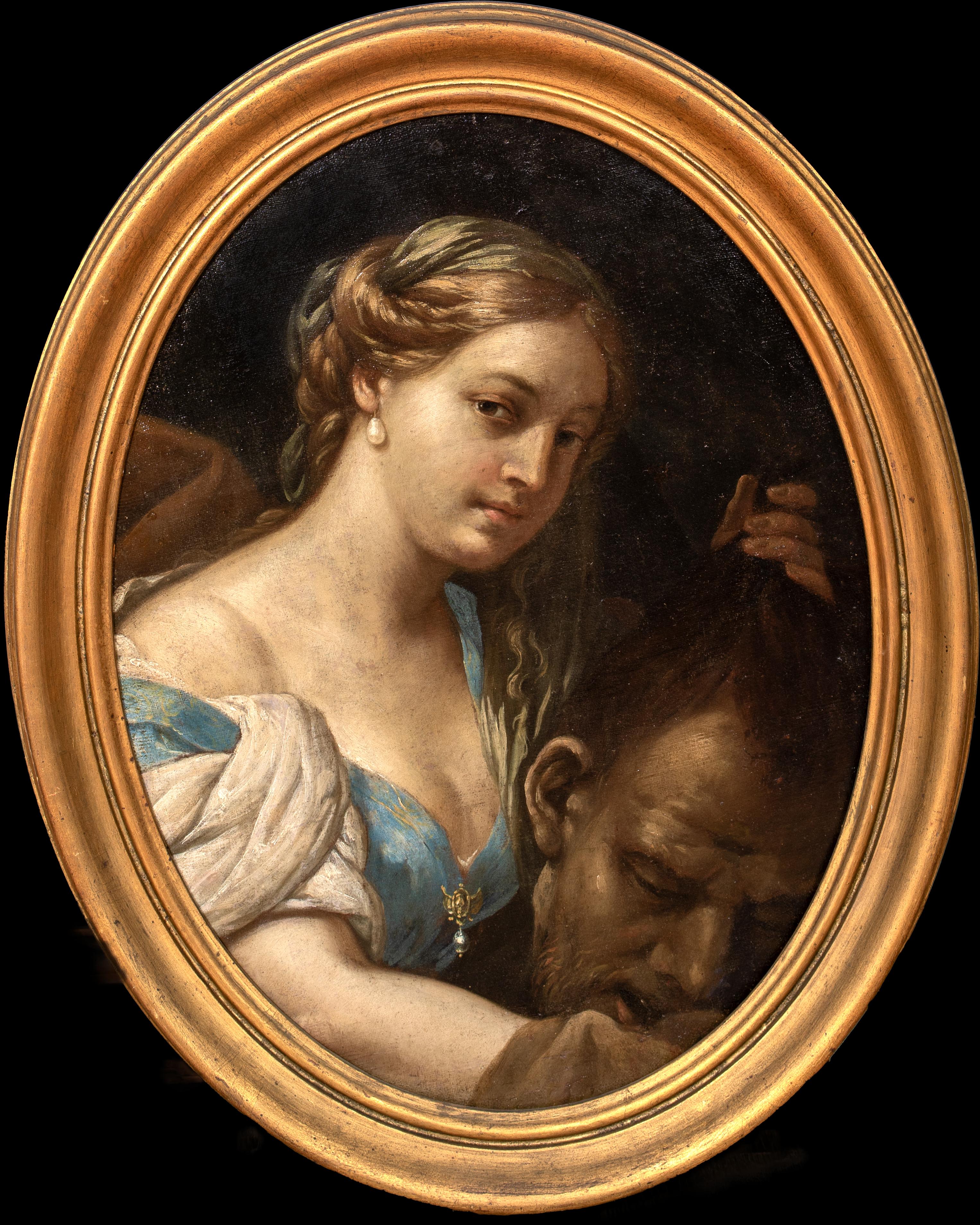 Portrait Painting di Unknown - Giuditta con la testa di Oloferne, XVII secolo  CARLO MARATTA (1625-1713)