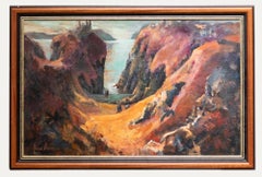 June Bevan (b.1927) - 20th Century Oil, Dunseverick