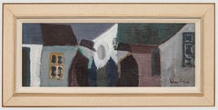 Kai Christensen (b.1927) - Swedish School 20th Century Oil, The Public Meeting