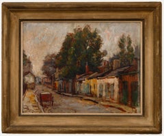 Vintage Kalman Kememy (1896-1994) - Mid 20th Century Oil, The Workshops II