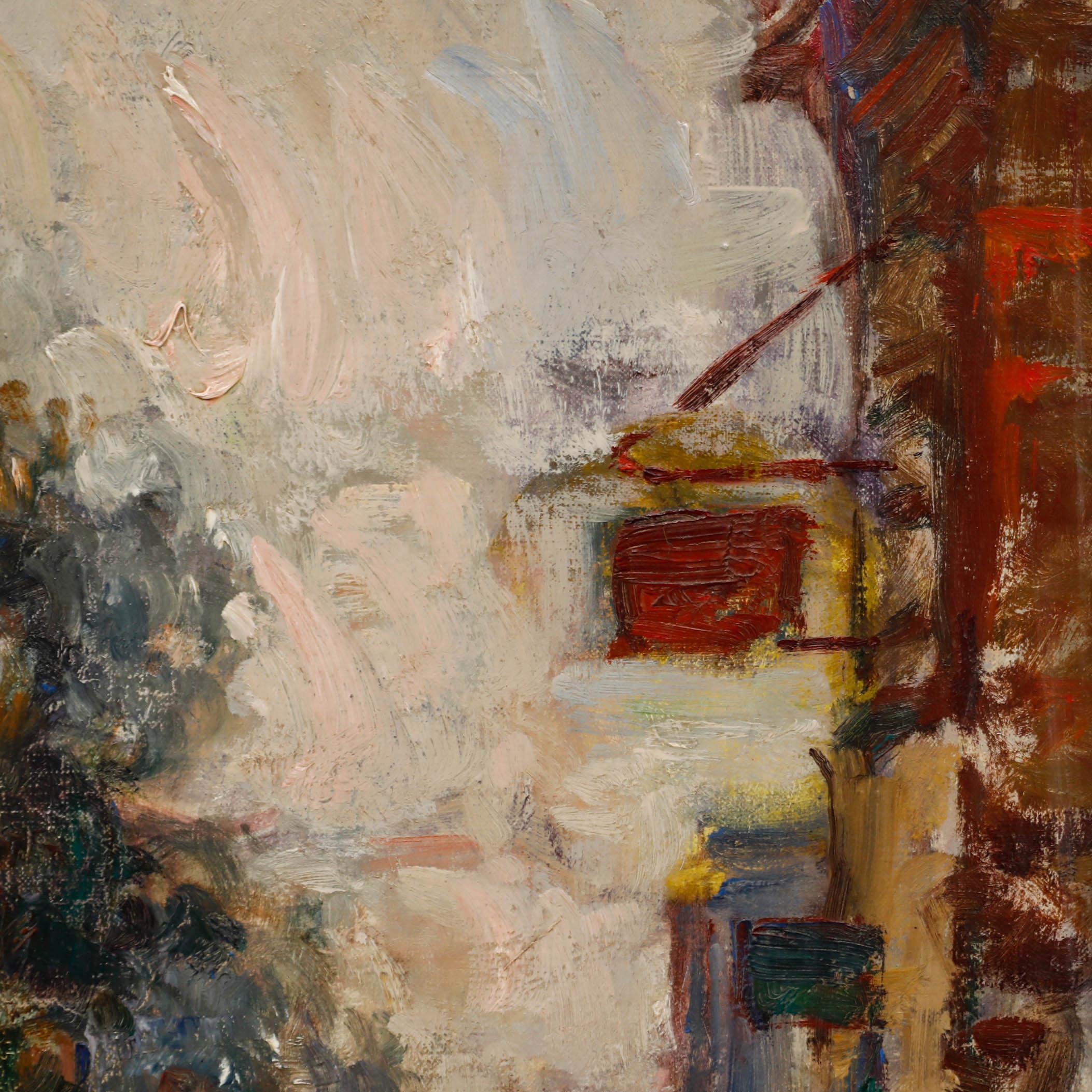 Kalman Kemeny (1896-1994) - Olio del XX secolo, Le officine in vendita 1