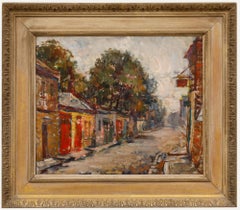Kalman Kemeny (1896-1994) - 20e siècle Huile, Les ateliers