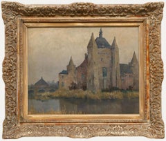 Karel Van Lerberghe (1889-1953) - Óleo firmado 1944, El viejo castillo