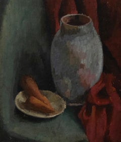 Katheryn Mitcheson - Double Sided  Mid 20th Century Oil, Jug and Carrots