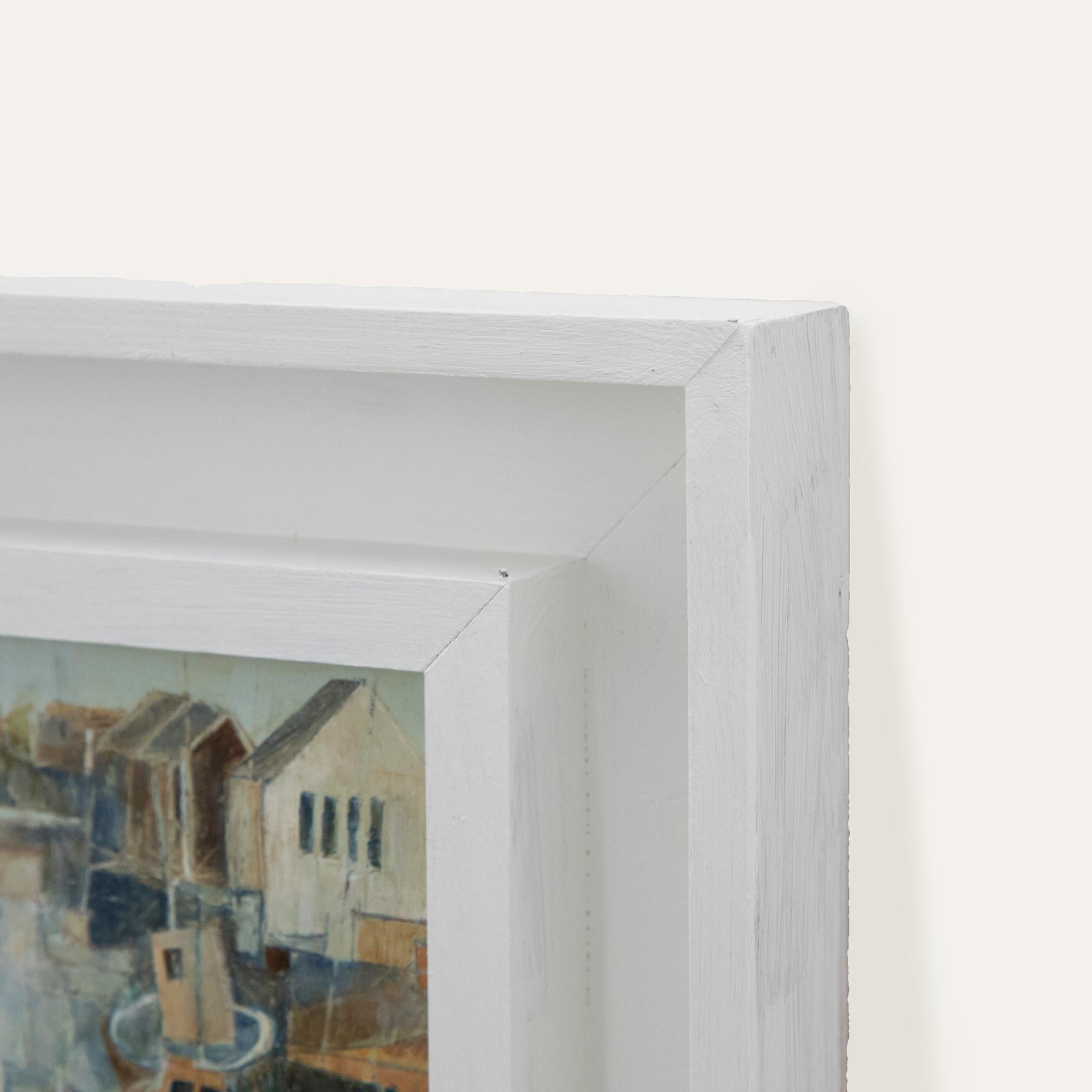 Kathy Pascoe Armstrong - Gerahmtes Contemporary Öl, Stille Wasser im Angebot 1