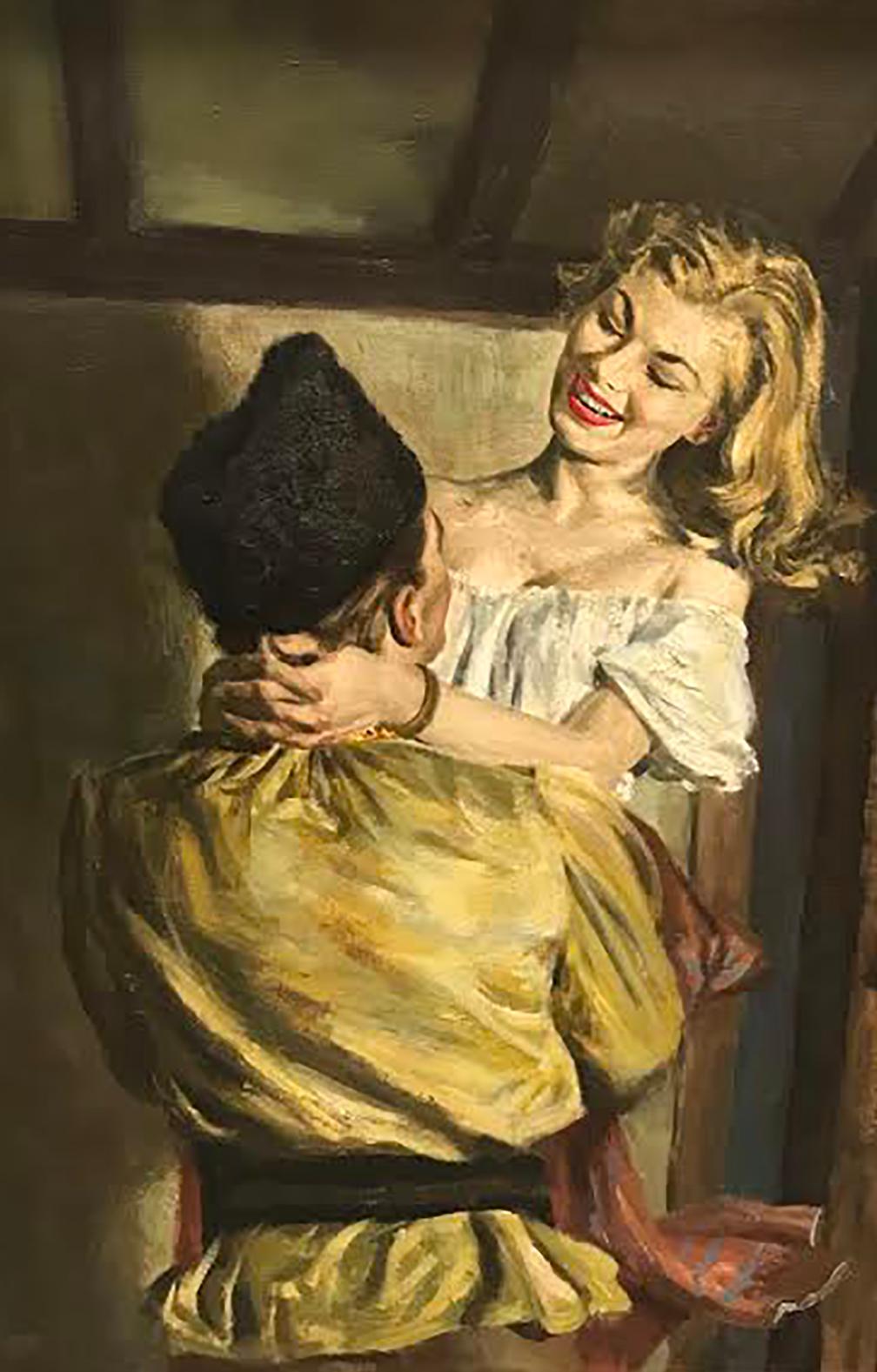 Unknown Figurative Painting - Katrina Paperback Cover