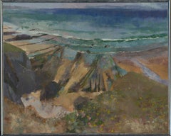 Keith Manning Kennedy - 1984 Oil, Coastal View