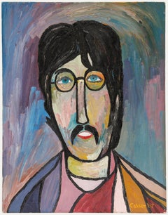 Ken Calder - Mid 20th Century Oil, John Lennon I
