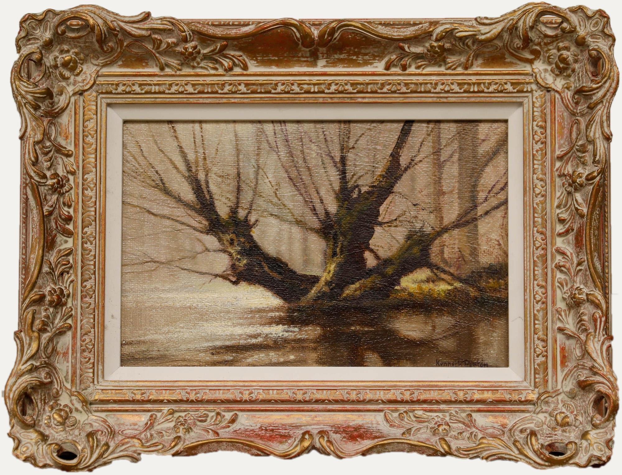 Kenneth Raymond Denton (1932-2024) - Framed 20th Century Oil, Old Pollards