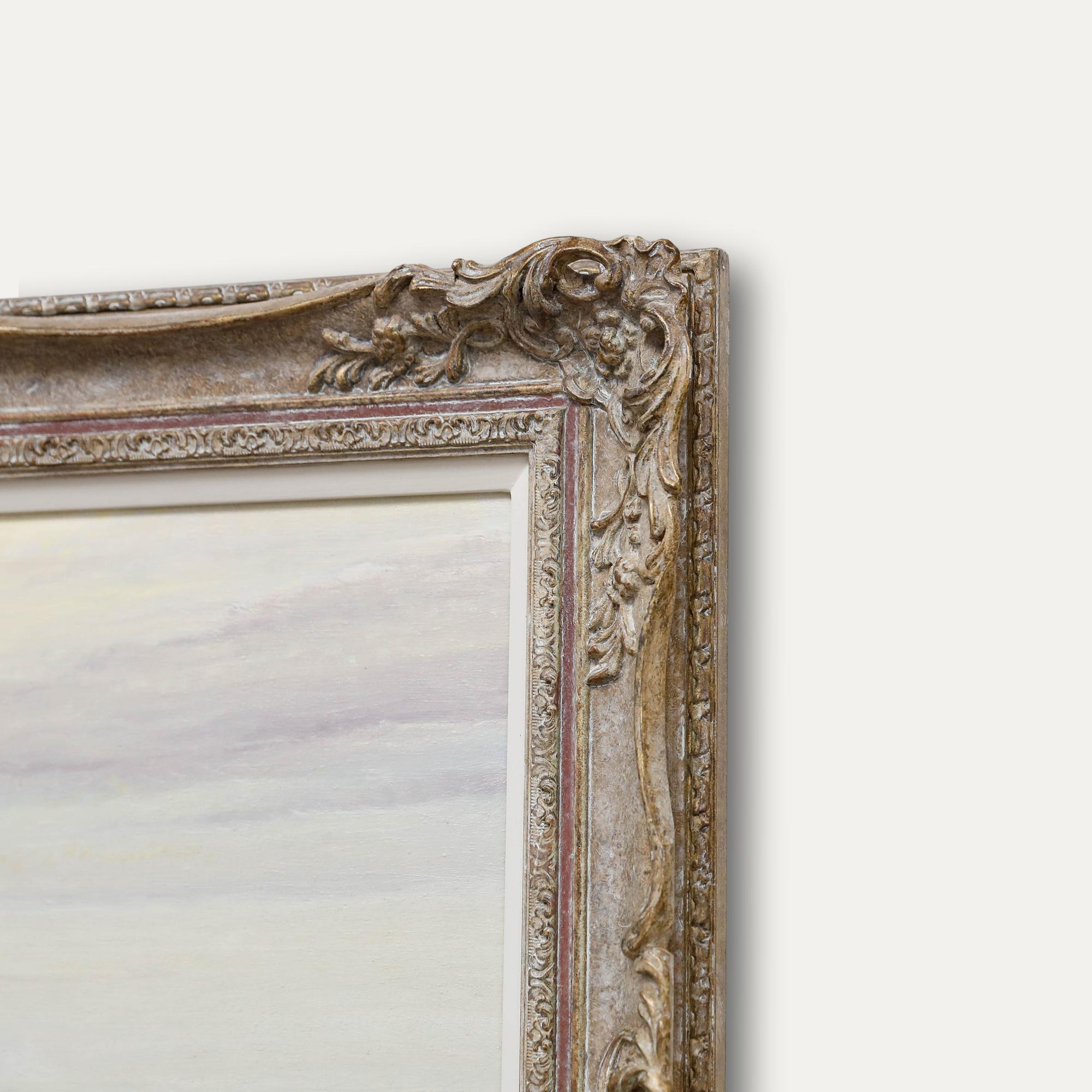 Kenneth Raymond Denton (1932-2024) - Öl, Bauernhof bei Beynac, Dordogne im Angebot 1