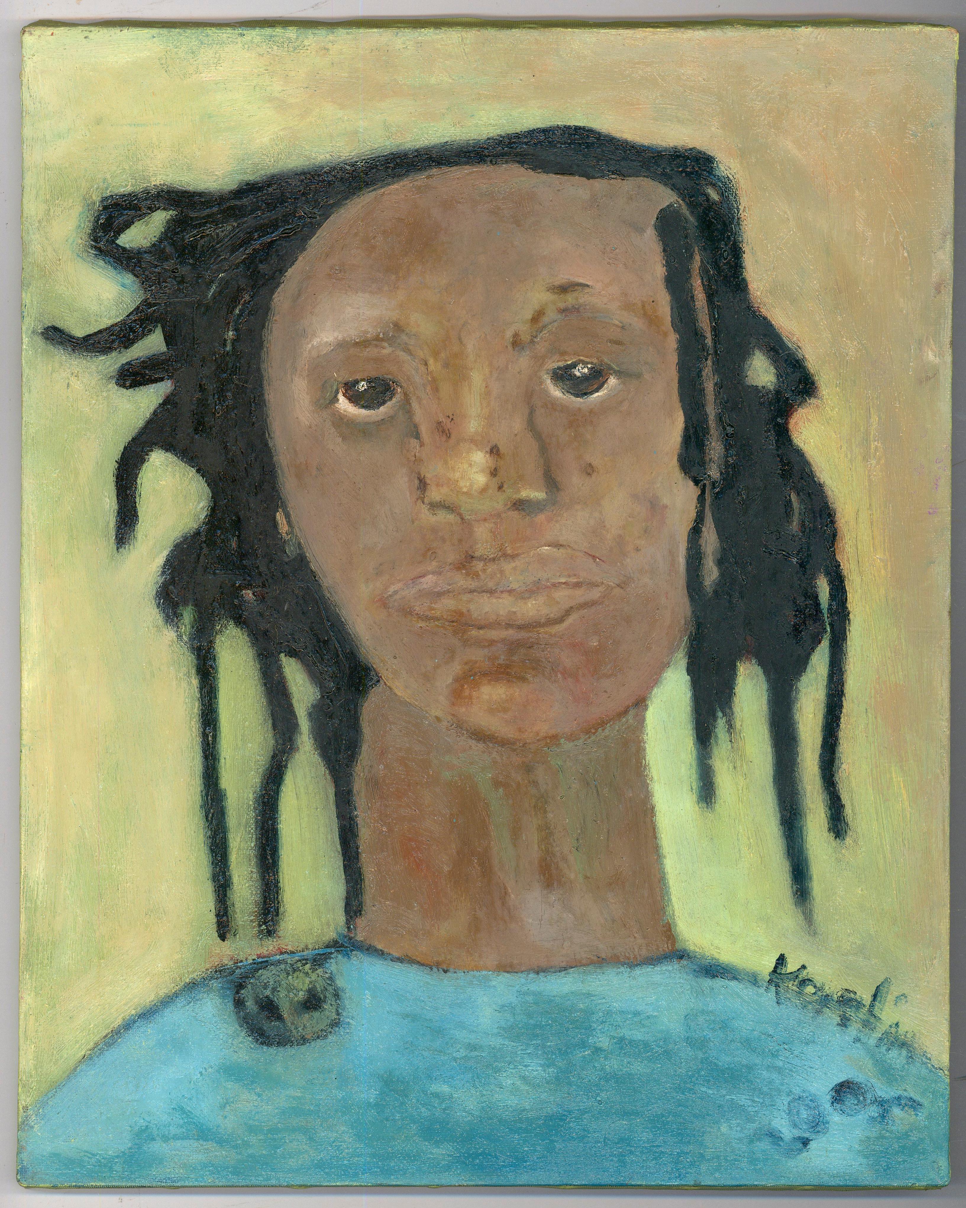 Kerstin McGregor (1962-2012) - Olio contemporaneo, Marie - Painting di Unknown
