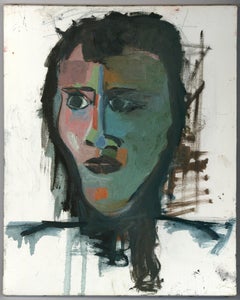 Kerstin McGregor (1962-2012) - Contemporary Oil, The Mask