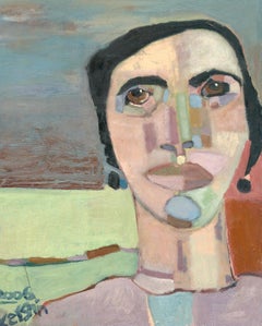 Kerstin McGregor (1962-2012) - Huile contemporaine, The Outing