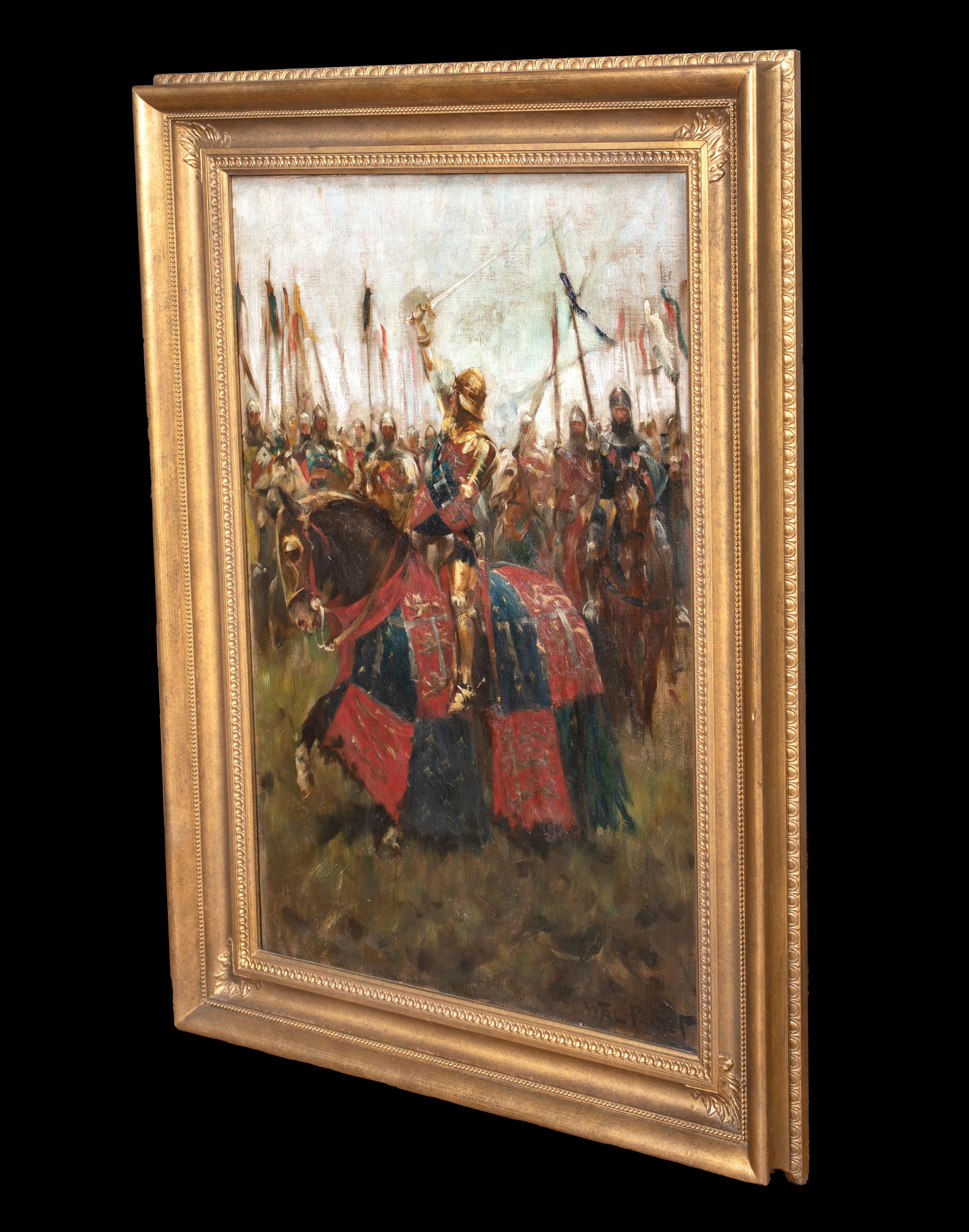 Re Enrico V d'Inghilterra, la battaglia di Agincourt 1415, XIX secolo in vendita 4