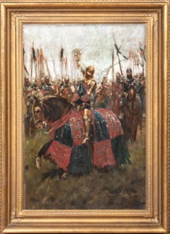 Re Enrico V d'Inghilterra, la battaglia di Agincourt 1415, XIX secolo