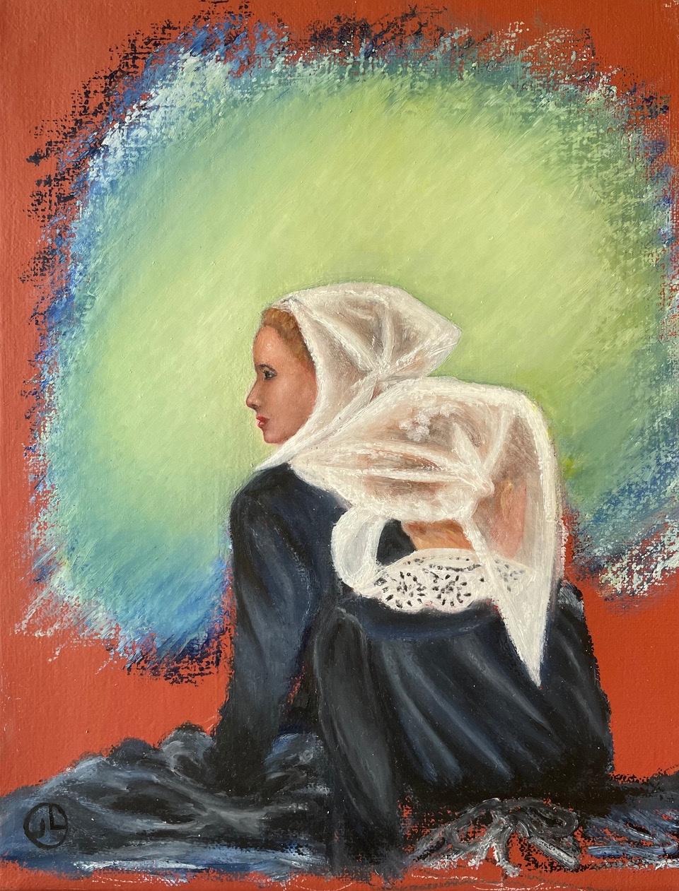 Koeff by Jennifer Labédie - Painting by Unknown