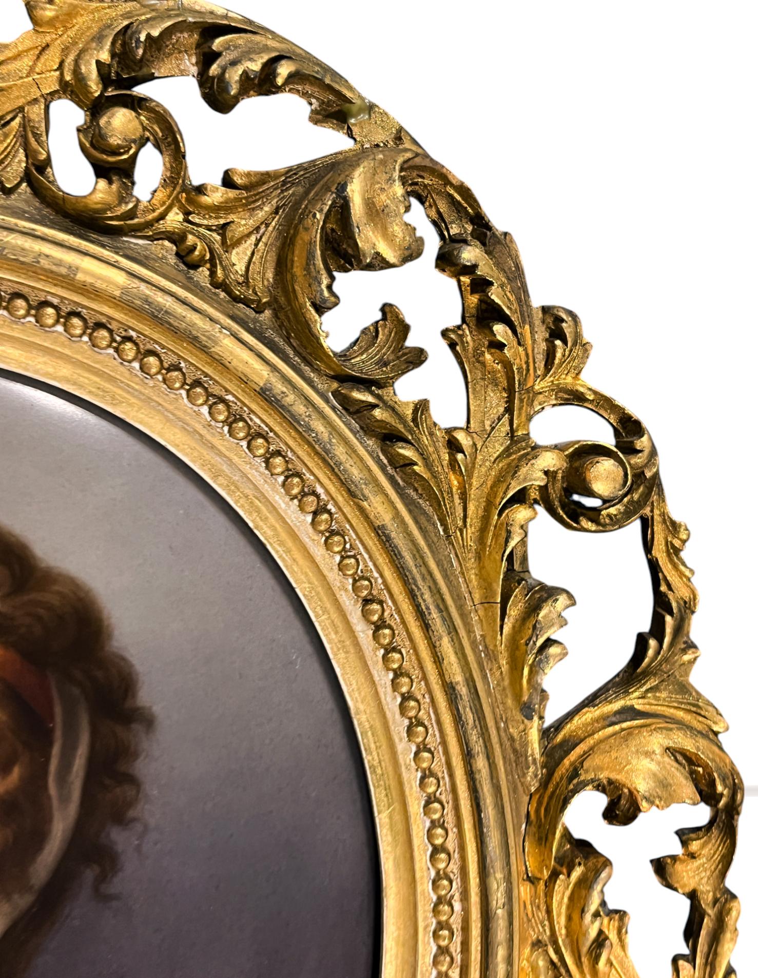 KPM Porcelain Plaque von Königin Louisa im Angebot 1