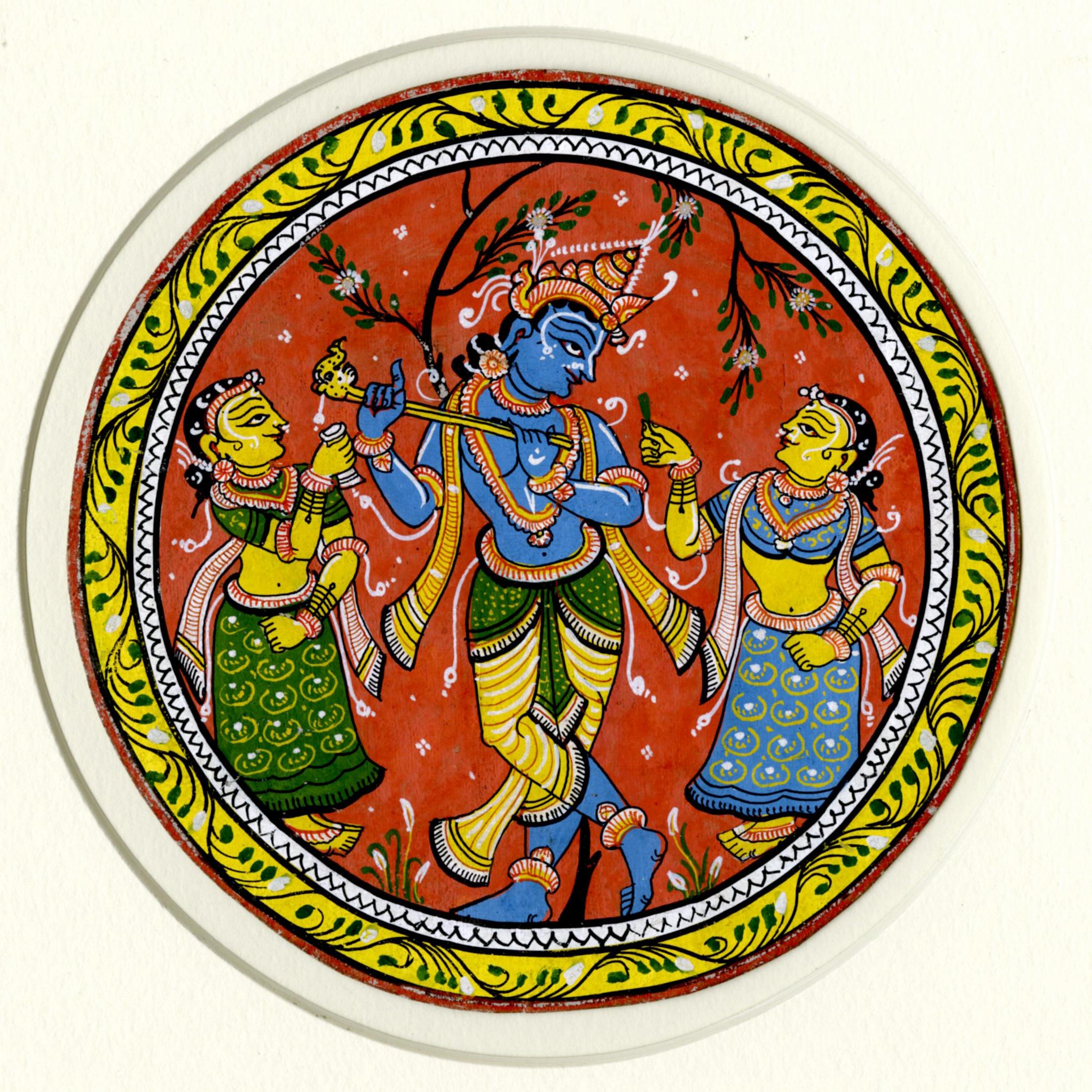 Krishna und das Gopis 1