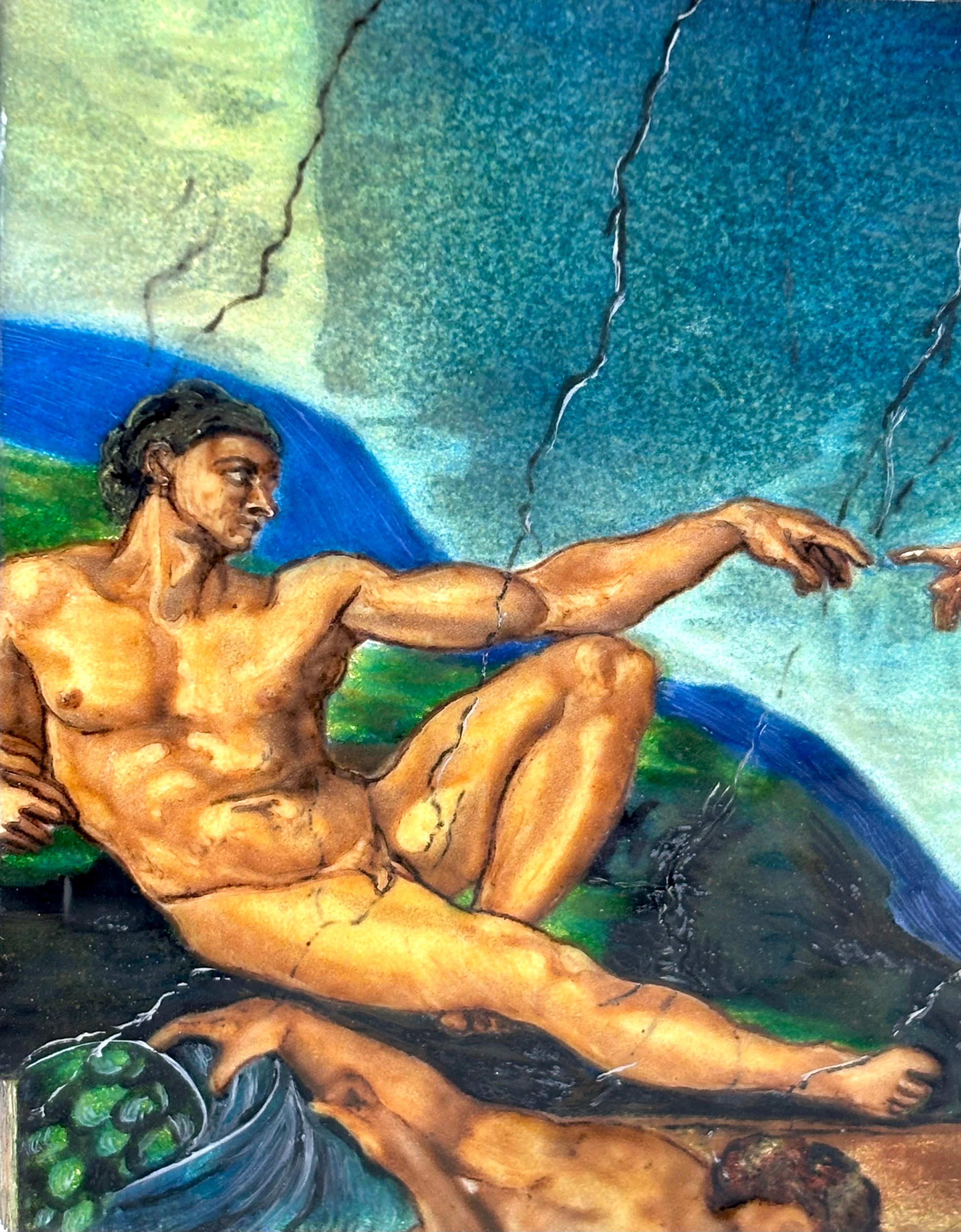 Die Entstehung von Adan   Escuela europea siglo XX (Renaissance), Painting, von Unknown