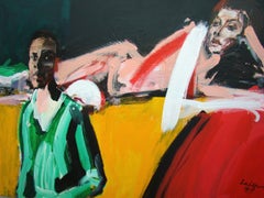 La Femme étendue et son peintre by Serge Labégorre