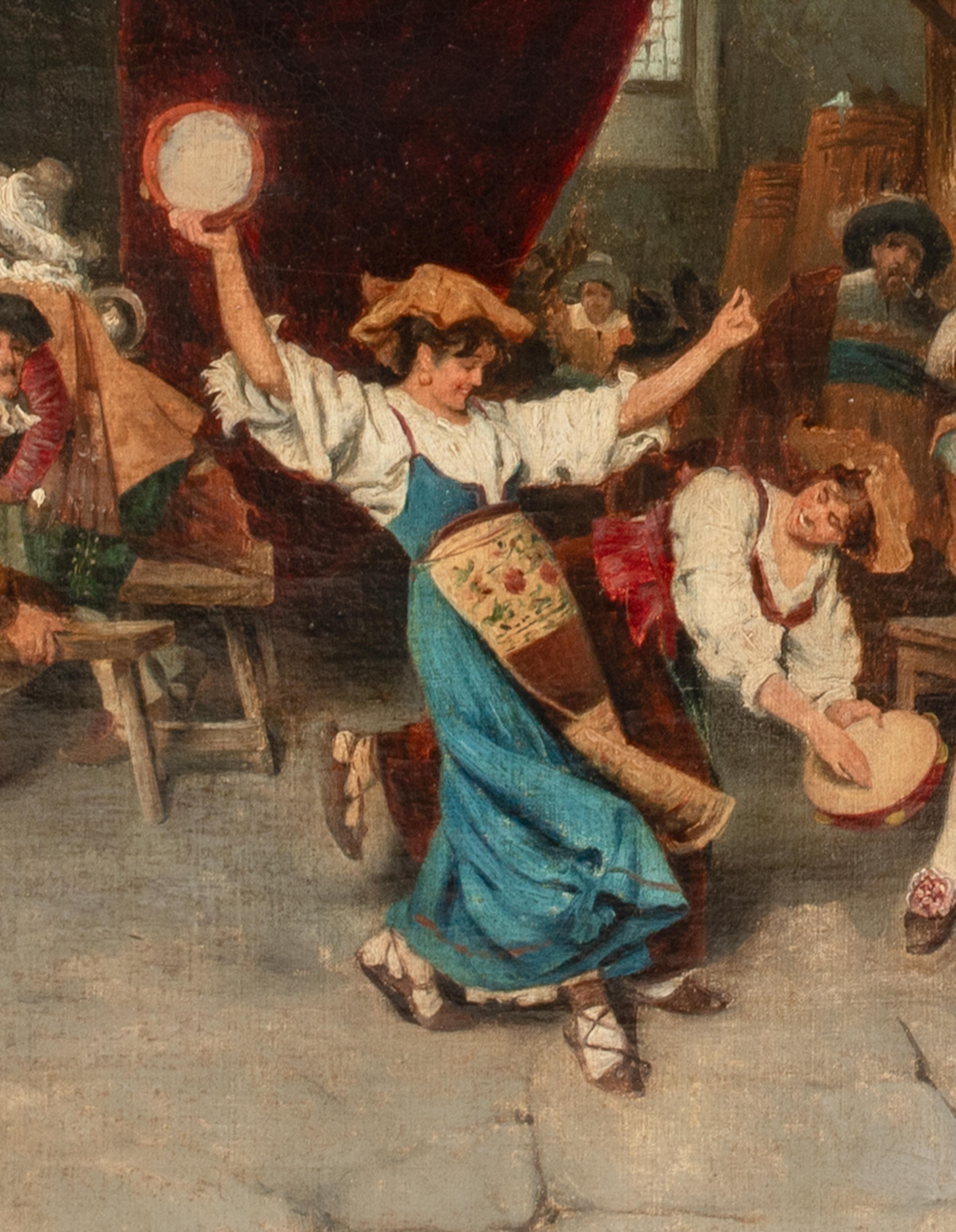 La Festa Da Ballo, 19th Century   by Francesco VINEA (1845-1902)  For Sale 7