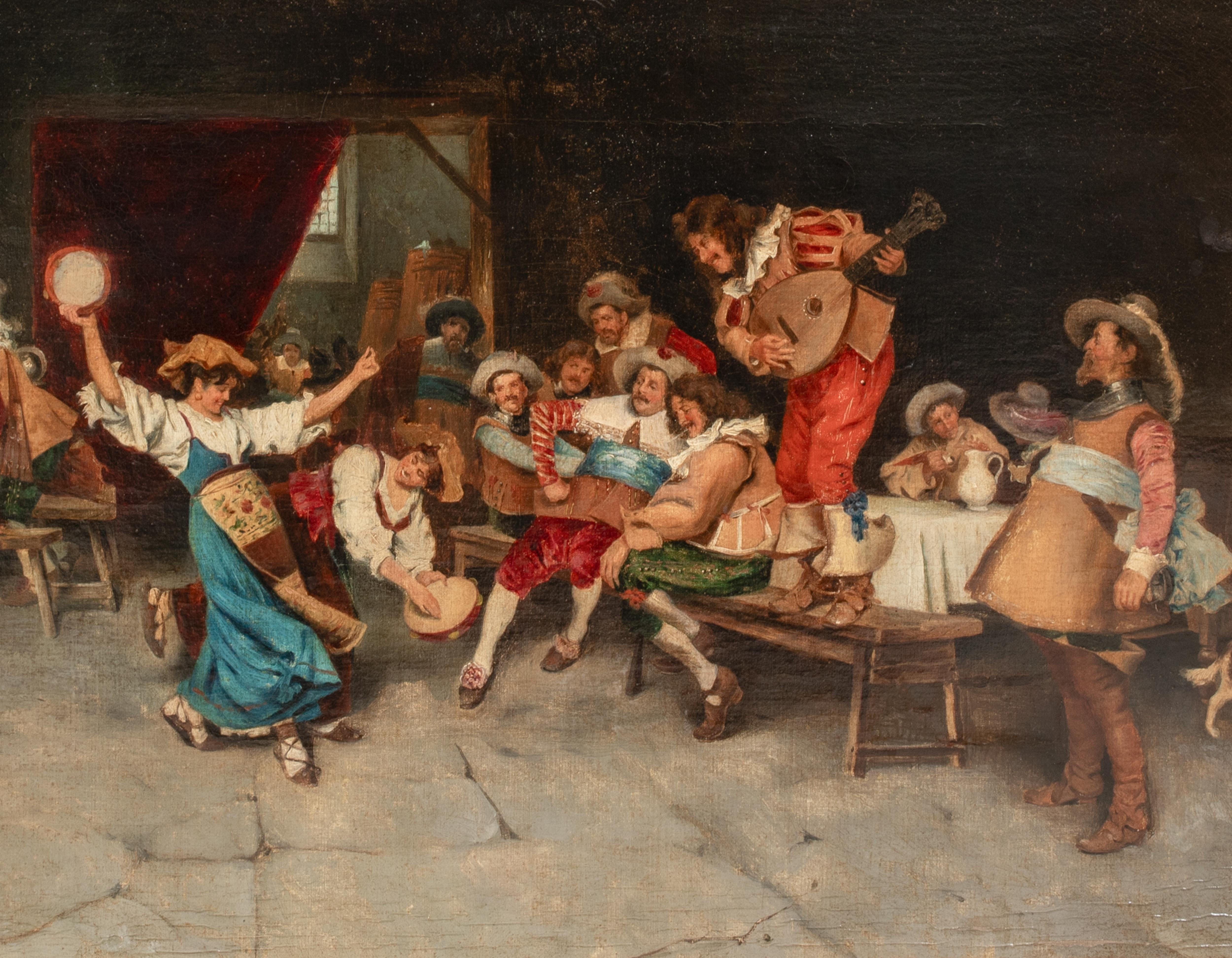 La Festa Da Ballo, 19th Century   by Francesco VINEA (1845-1902)  For Sale 5